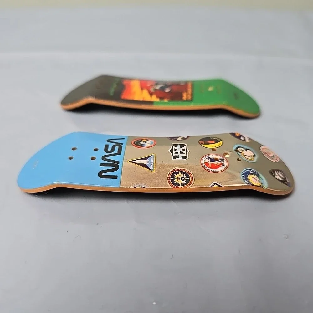 Tech Deck X Habitat NASA Mars & Patch Logo Array Finger Boards ONLY Bundle‎ of 2